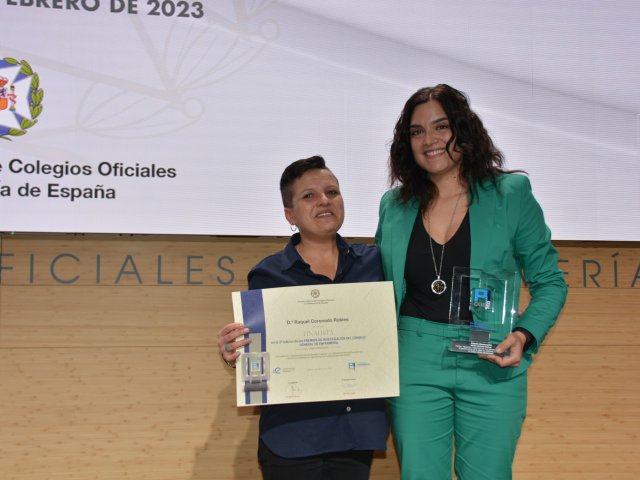 Raquel Coronado y Marta Llorente, finalistas del ámbito innovación.